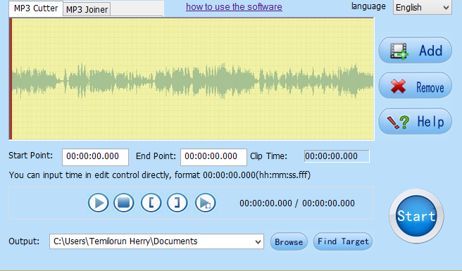 Free MP3 Cutter Joiner