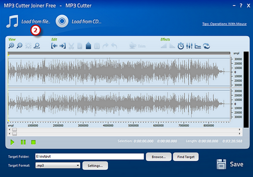 Load Your MP3 File