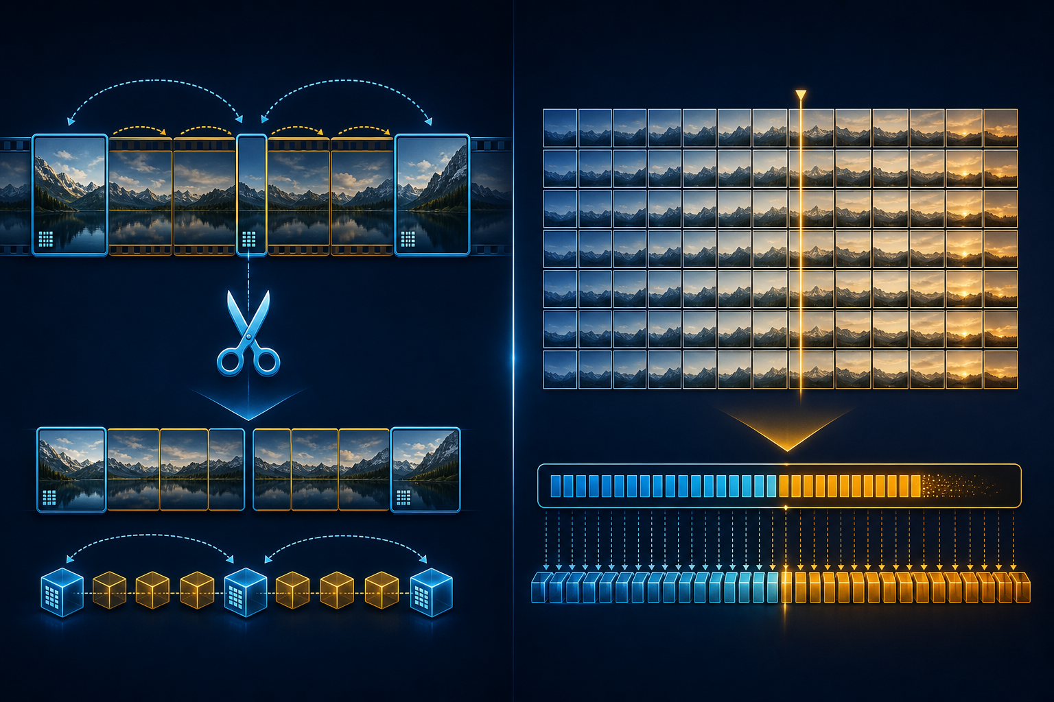 Technical comparison of Smart Cut and frame-accurate video trimming
